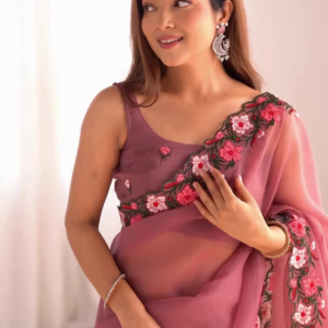 Blush Elegance – A Timeless Saree for Graceful Beauty