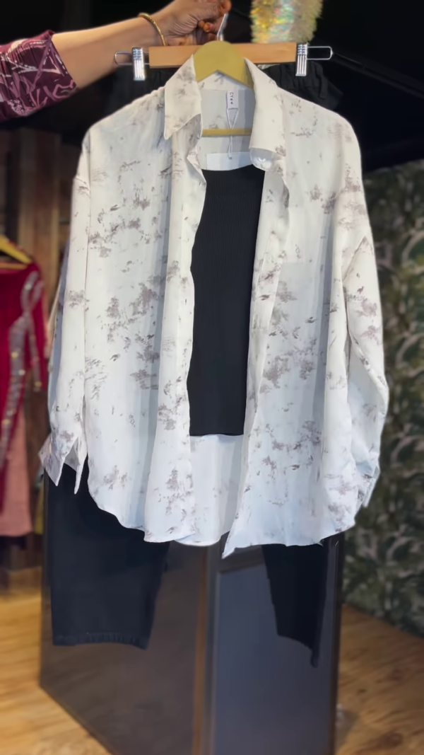 Monochrome Muse – 3-Piece Casual Chic Coord Set